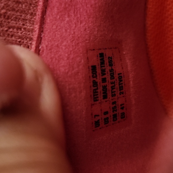 Flipflop Pink Bling Tennis Shoes - Picture 9 of 10